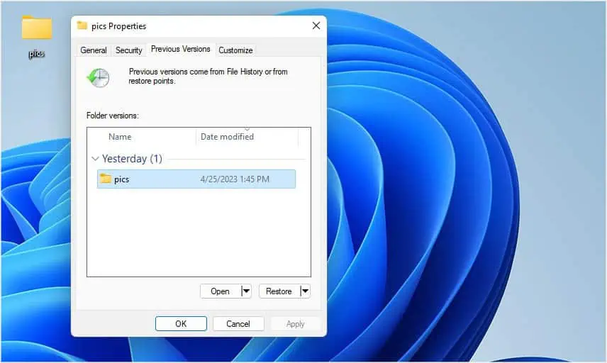 yesterday-version-of-folder