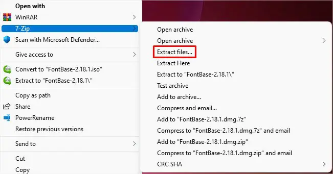What is DMG File? How to Open It? 7 7-zip-extract-files-dmg-file-windows