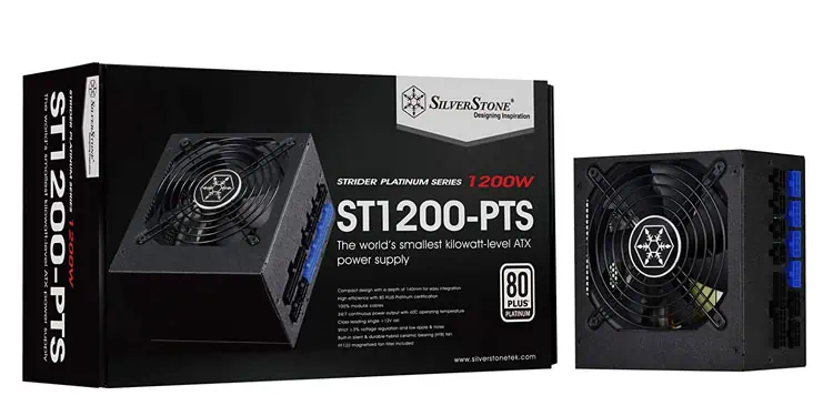 8 Best 1200W PSUs for Extreme PC Builds in 2023 7 SilverStone-Technology-ST1200-PTS—Best-Ultra-Compact-1200W-PSU
