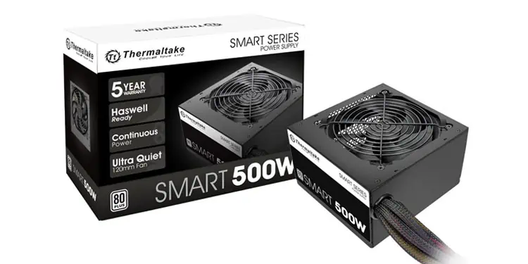 Thermaltake-Smart-500W-80-White—Best-Budget-500W-Power-Supply