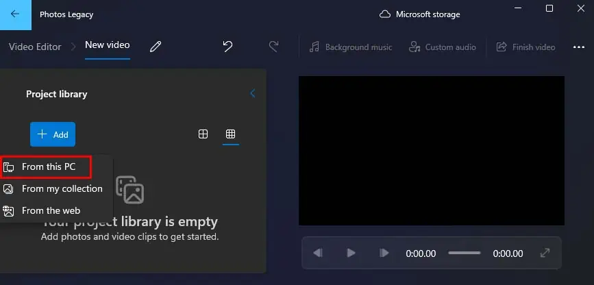 How to Compress a Video and Reduce File Size 7 add-videos-from-this-pc-to-microsoft-photos-legacy