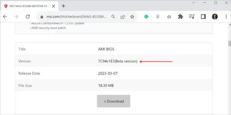 beta-version