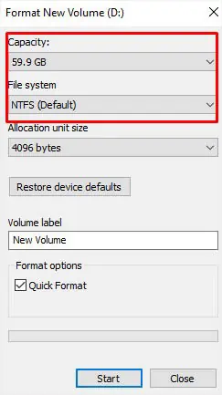 capacity-and-file-system