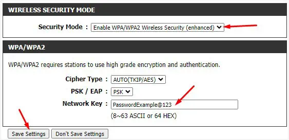 How to Change Wi-Fi Password? Step-by-Step Guide 34 change-password-5ghz-dlink