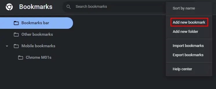 How to Inspect on Chromebook 5 chrome-add-new-bookmark