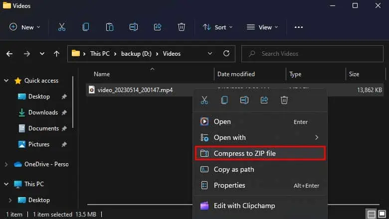 How to Compress a Video and Reduce File Size 1 compress-video-to-zip-files