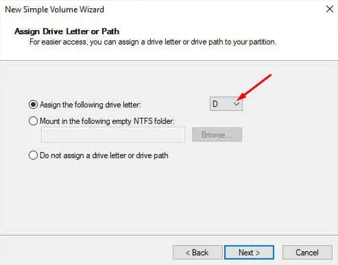 D Drive Not Showing Up—10 Ways to Fix It 9 d-drive-assign