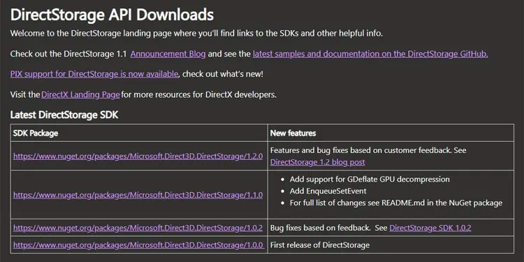 How to Enable DirectStorage on Windows 11 2 directstorage-sdk-api-download