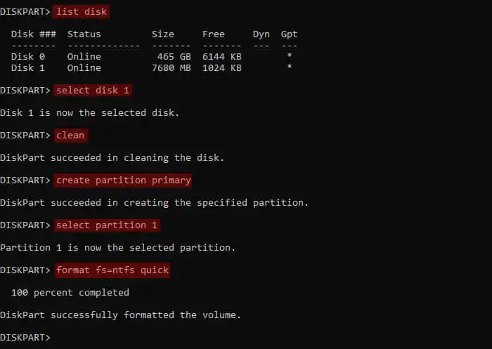 How to Format a USB Drive 4 diskpart-format-usb-drive-clean-all-partitions
