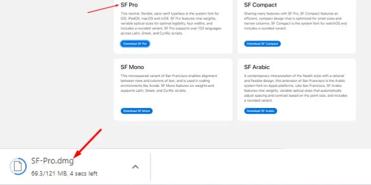 What is DMG File? How to Open It? 2 downloading-dmg-file-from-apple