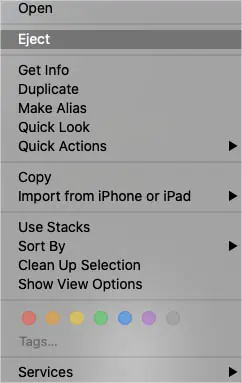 What is DMG File? How to Open It? 5 ejecting-dmg-file