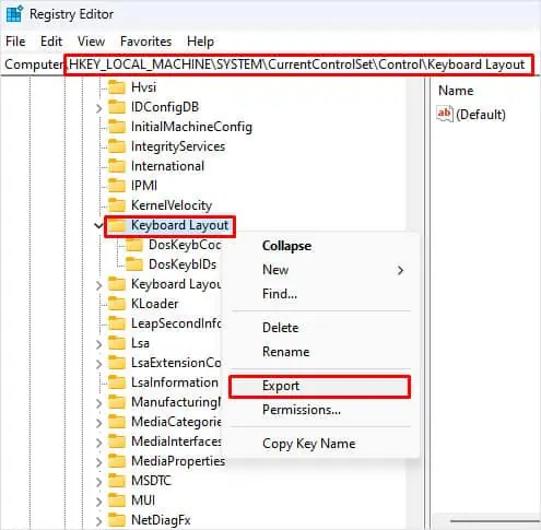 6 Ways to Fix Enter Key Not Working on Windows 9 export-keyboard-registry-enter-key-not-working