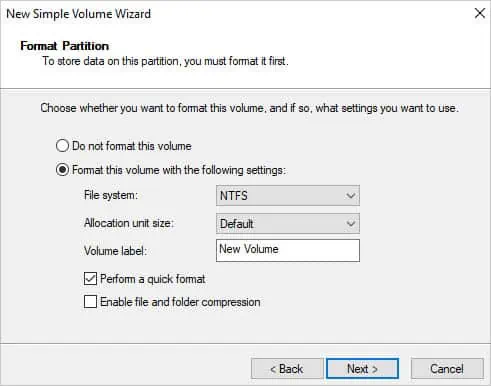 How to Partition a Hard Drive? Detailed Guide 11 file-system-allocation-unit-size-volume-level-quick-format
