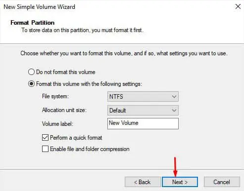 D Drive Not Showing Up—10 Ways to Fix It 10 format-partition-window