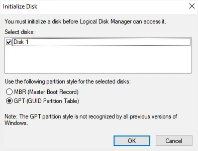 D Drive Not Showing Up—10 Ways to Fix It 4 initialize-disk-in-disk-management