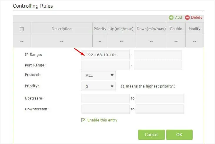 How to Configure Bandwidth Control on TP-Link Router (Step-by-Step Guide) 18 ip-range-one-ip-address