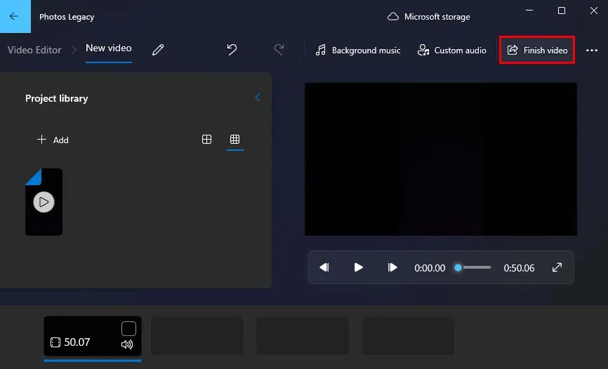 How to Compress a Video and Reduce File Size 10 mcirosoft-video-editor-finish-video