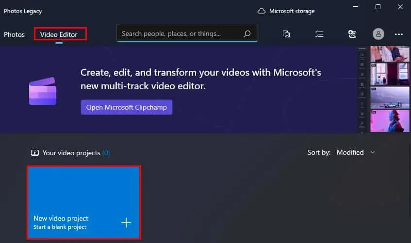How to Compress a Video and Reduce File Size 6 new-project-in-video-editor