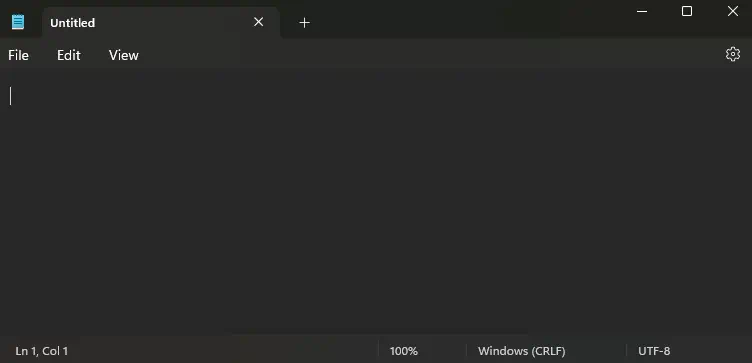 notepad-running-on-dark-theme