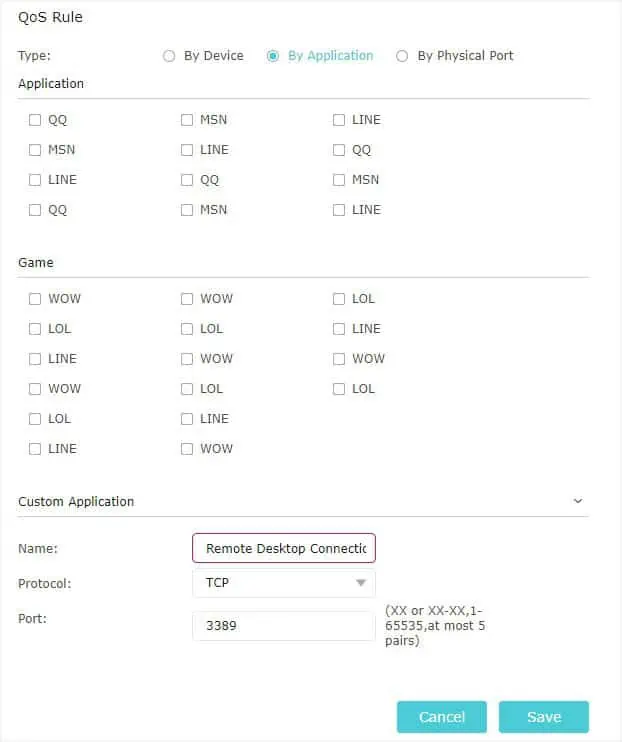 How to Configure Bandwidth Control on TP-Link Router (Step-by-Step Guide) 27 qos-rule-by-application