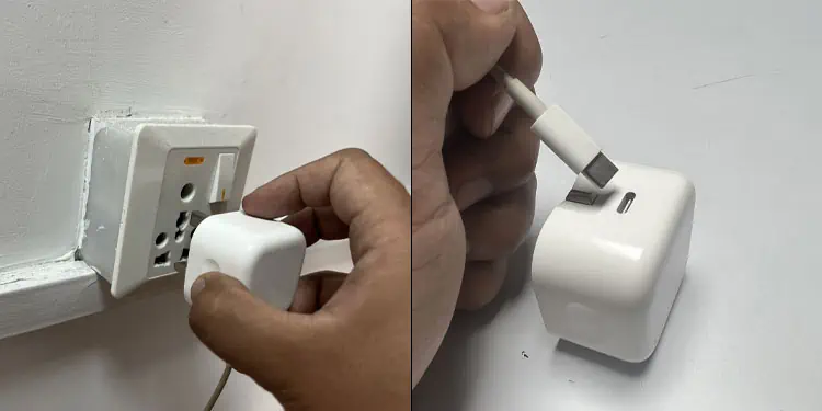 How to Clean Lightning Port Safely 3 remove-lightning-charger