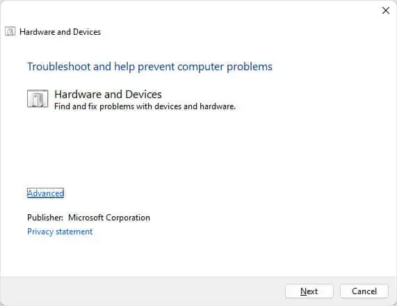 Logitech M325 Mouse Not Working? Try These 8 Fixes 2 run-hardware-troubleshooter-logitech-mouse-m325-not-working