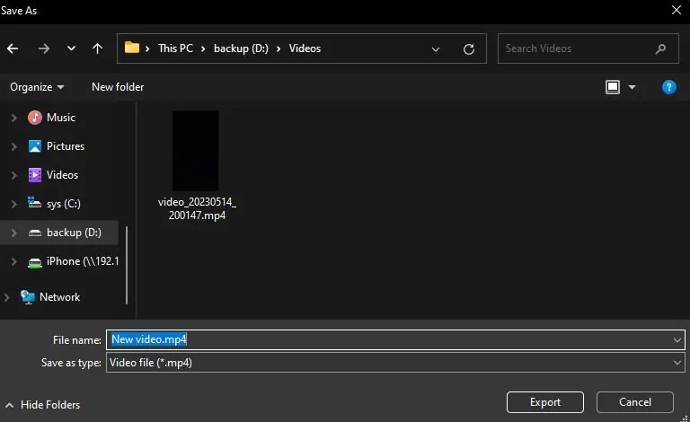 How to Compress a Video and Reduce File Size 12 save-video-microosft-video-editor