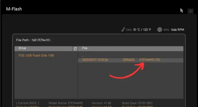 12 Ways to Fix Sceptre Monitor No Signal 47 selecting-bios-version