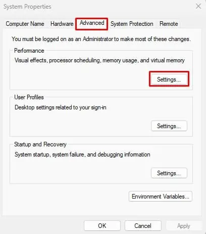 system-properties-advance-settings