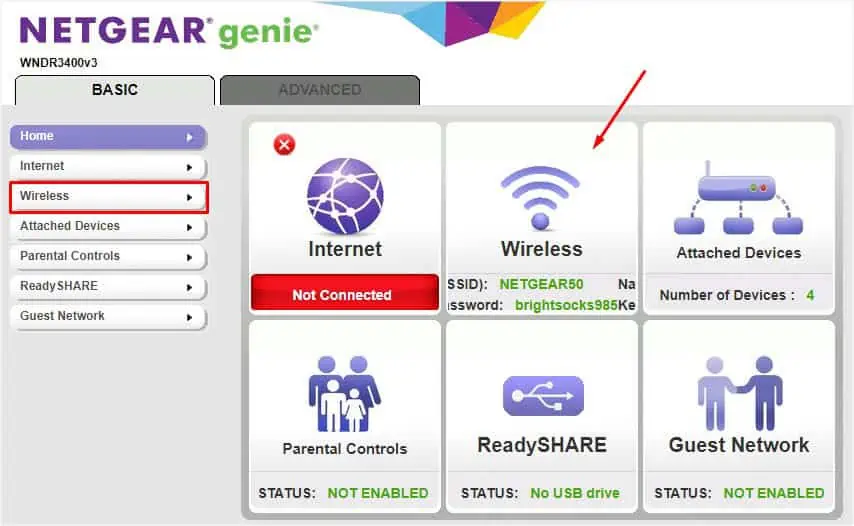 How to Change Wi-Fi Password? Step-by-Step Guide 23 wireless-option-in-netgear