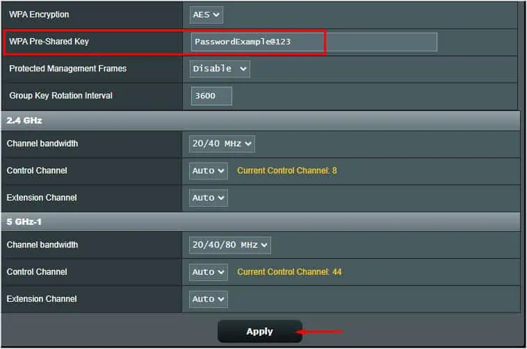How to Change Wi-Fi Password? Step-by-Step Guide 19 wpa-preshared-key