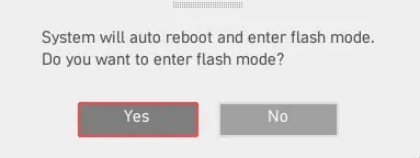 yes-to-enter-flash-mode-in-msi-bios