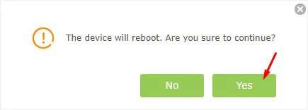 How to Configure Bandwidth Control on TP-Link Router (Step-by-Step Guide) 15 yes-to-reboot-device