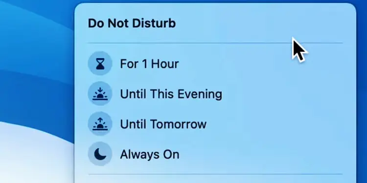 Can You Enable "Do Not Disturb" on Your Computer? 26 DND-timer-on-mac