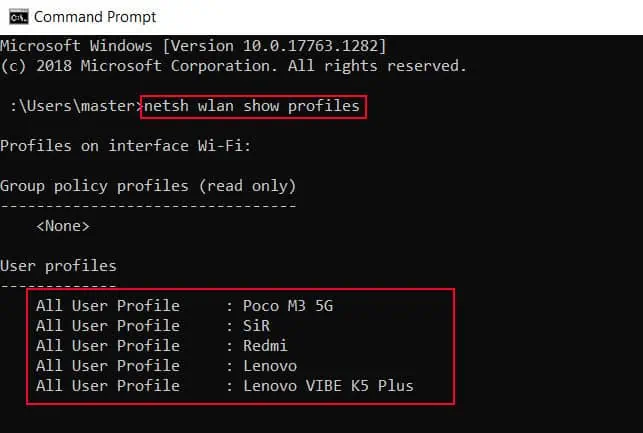How to Forget a Network on Windows 9 all-network-profiles-windows-command