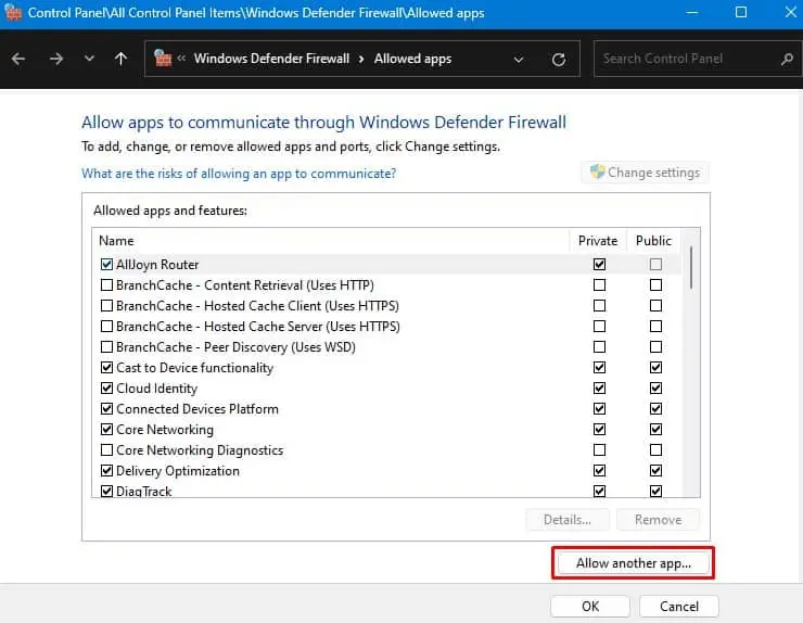 allow-another-app-through-firewall