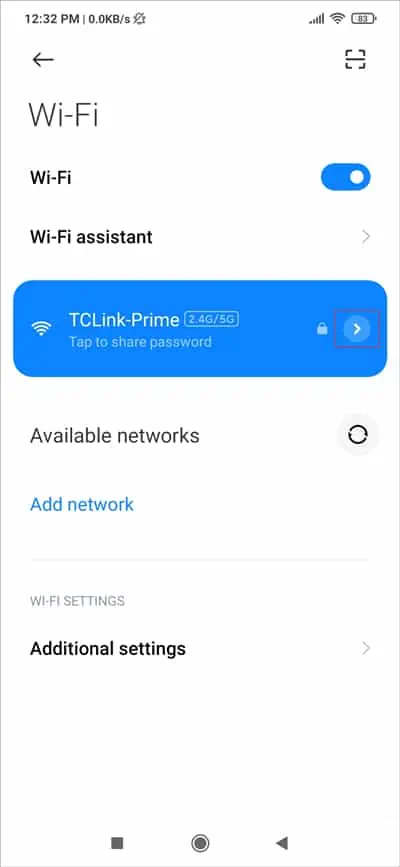 Fix: Connected to Device Can’t Provide Internet 2 android-wifi-details