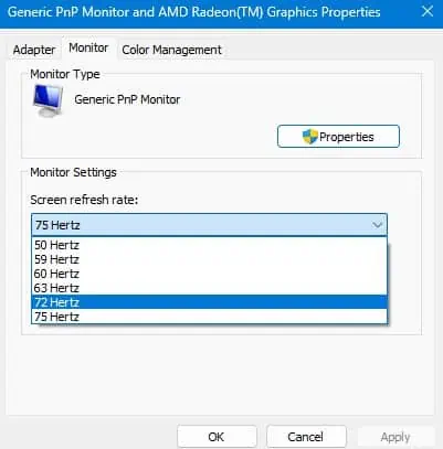 How to Change Your Monitor Refresh Rate 11 apply-new-refresh-rate-amd-adrenaline