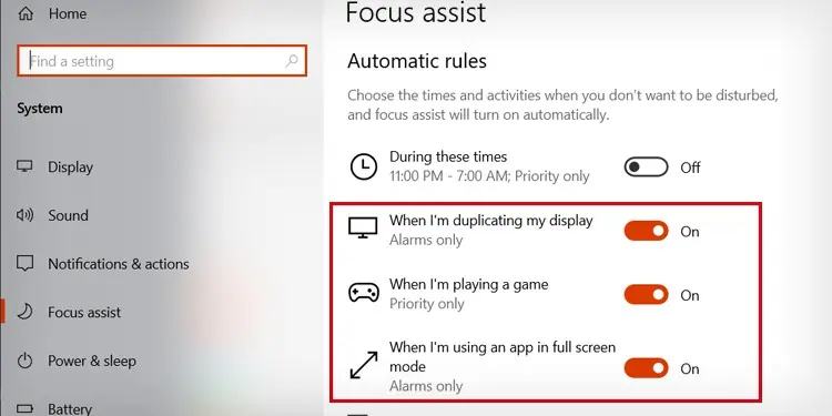 Can You Enable "Do Not Disturb" on Your Computer? 8 automatic-rules-for-DND-in-windows-10
