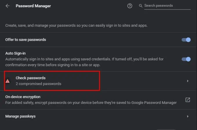 check-compromised-password-google-chrome