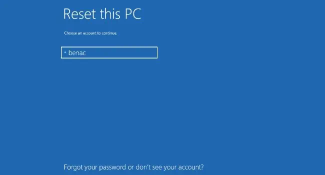 choose-account-to-reset-pc