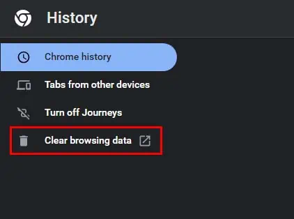 Fix: This Video Can’t Be Played (Error Code 224003) 2 chrome-history-clear-browsing-data