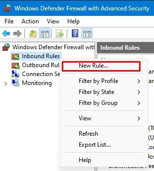 create-inbound-and-outbound-rule-windows-defender