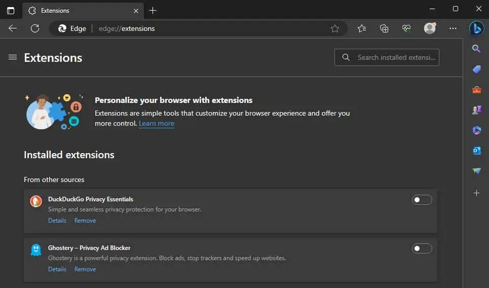 Fix: This Video Can’t Be Played (Error Code 224003) 16 disable-edge-extensions