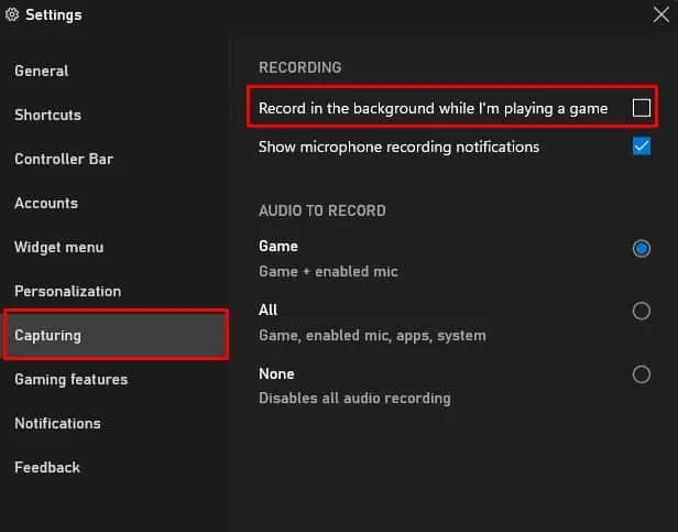 Why is My OBS Recording Choppy? 7 Ways to Fix It 8 disable-game-dvr-obs-recording-choppy