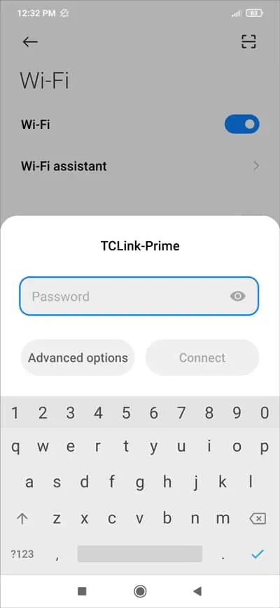 Fix: Connected to Device Can’t Provide Internet 4 enter-wifi-password-android