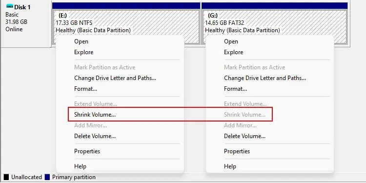 FAT32 Vs NTFS—What’s the Difference? 5 fat32-vs-ntfs-shrink-and-extend-partition