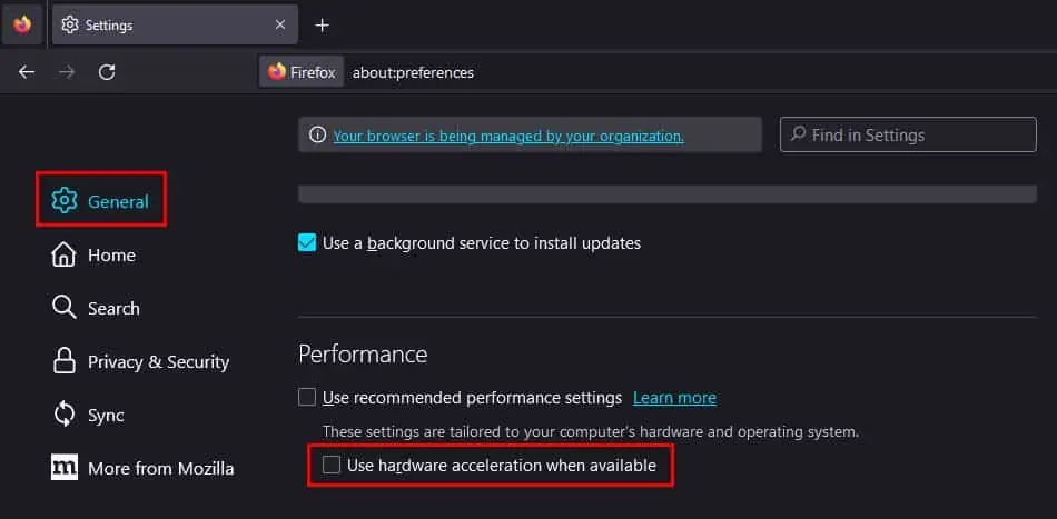 Fix: This Video Can’t Be Played (Error Code 224003) 24 firefox-turn-off-hardware-acceleration