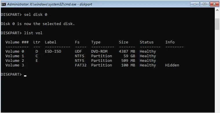 How to Fix Inaccessible Boot Device? 18 Possible Ways 9 list-vol-and-check-your-boot-partition