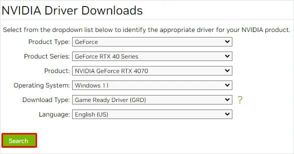 8 Ways to Fix Monitor Blinking On and Off 5 nvidia-driver-download-monitor-blinking-on-and-off